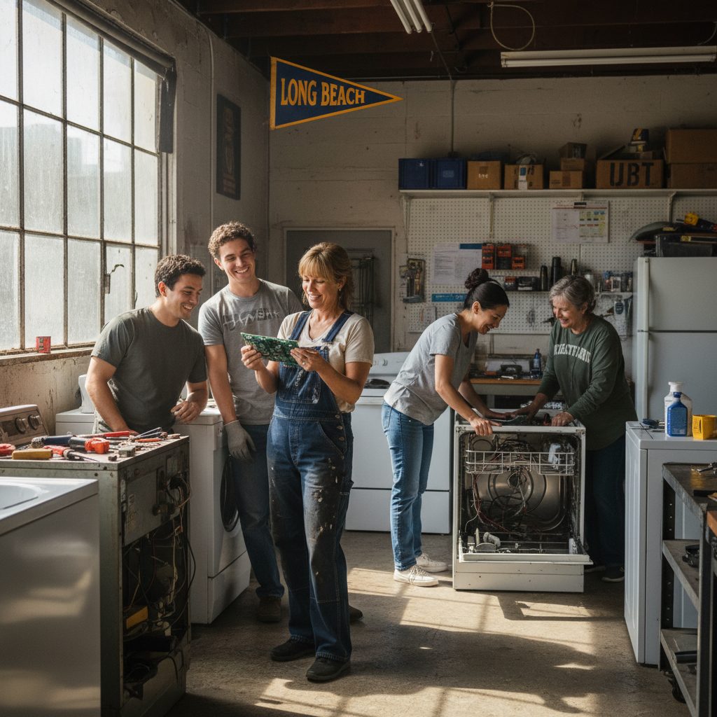 The Long Beach Appliance Repair team at work in Long Beach